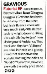 Futurist EP - mixmag review